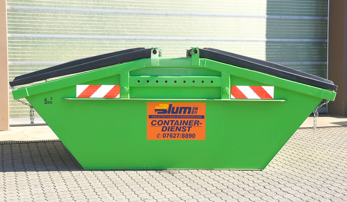 Blum GmbH Containerdienst | Absetzcontainer mit und ohne Abdeckung