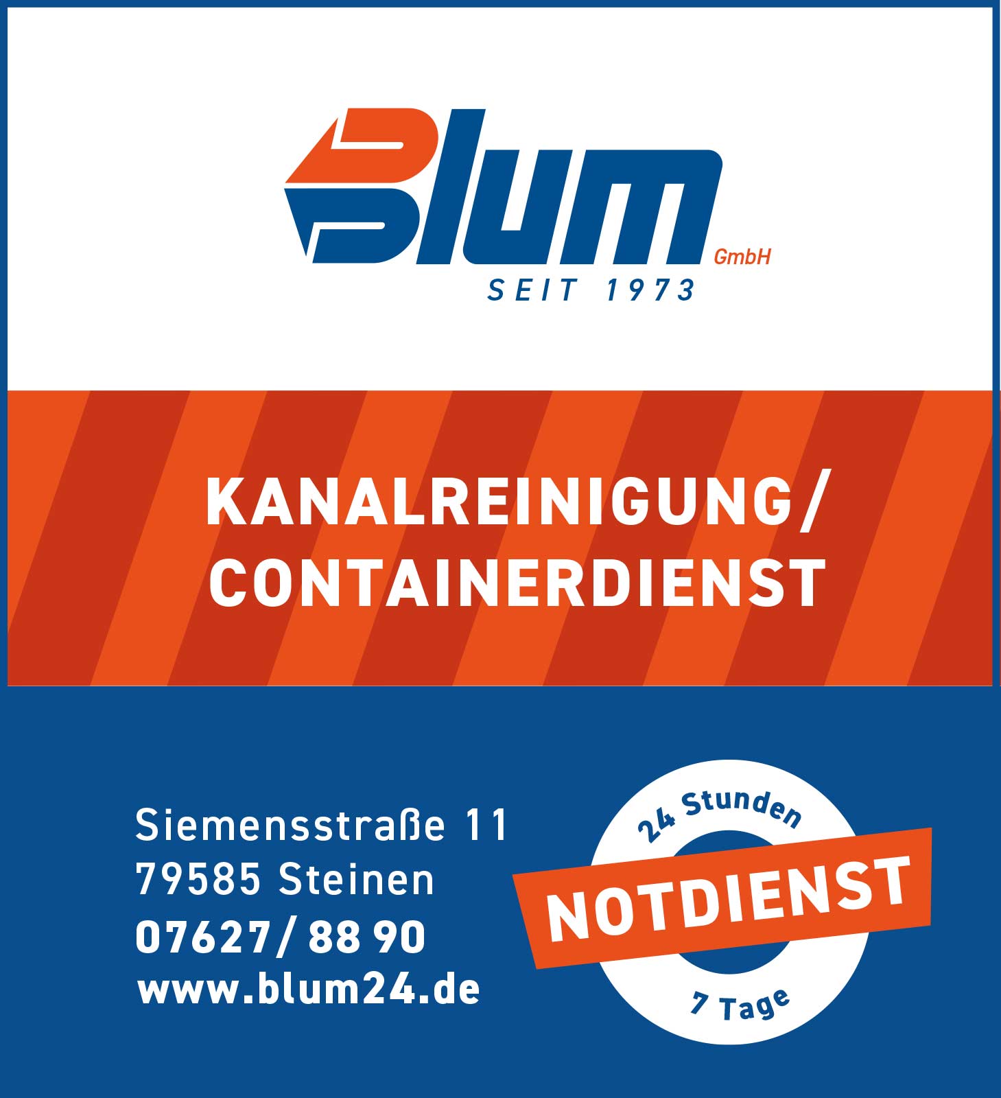 Sie wollen entrümpeln oder Abfälle entsorgen? De passende Containerlösung für Sie finden Sie bei der BLUM GmbH in Steinen